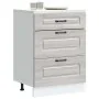 Mueble bajo de cocina Kalmar gris sonoma madera de ingeniería de , Armarios de cocina - Ref: Foro24-854285, Precio: 120,92 €,...