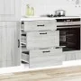 Mueble bajo de cocina Kalmar gris sonoma madera de ingeniería de , Armarios de cocina - Ref: Foro24-854285, Precio: 120,92 €,...