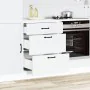 Mueble bajo de cocina Kalmar madera de ingeniería blanca de , Armarios de cocina - Ref: Foro24-854279, Precio: 120,30 €, Desc...