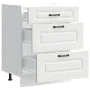 Mueble bajo de cocina Kalmar madera de ingeniería blanca de , Armarios de cocina - Ref: Foro24-854279, Precio: 120,30 €, Desc...