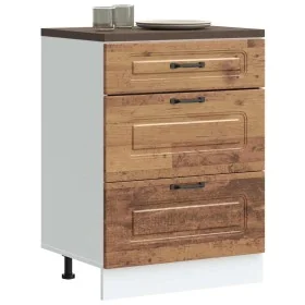 Mueble bajo de cocina Kalmar de madera antigua de ingeniería von , Küchenschränke - Ref: Foro24-854287, Preis: 109,20 €, Raba...