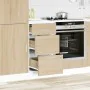Armario bajo de roble Sonoma 40x46x81,5 cm madera de ingeniería by , Kitchen cabinets - Ref: Foro24-854213, Price: 90,56 €, D...