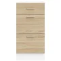 Armario bajo de roble Sonoma 40x46x81,5 cm madera de ingeniería by , Kitchen cabinets - Ref: Foro24-854213, Price: 90,56 €, D...