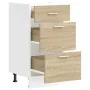 Armario bajo de roble Sonoma 40x46x81,5 cm madera de ingeniería by , Kitchen cabinets - Ref: Foro24-854213, Price: 90,56 €, D...