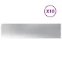 Bordes para césped 10 uds 25x103 cm acero galvanizado by , Garden edging and edging - Ref: Foro24-860171, Price: 67,63 €, Dis...