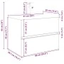 Mueble para lavabo con lavabo integrado y grifo roble artesanal von , Badezimmerwaschtische - Ref: Foro24-3328932, Preis: 199...