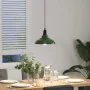 Lámpara colgante regulable en altura E27 verde brillante Ø 31cm by , Lamps - Ref: Foro24-4103437, Price: 35,33 €, Discount: %