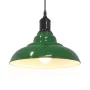 Lámpara colgante regulable en altura E27 verde brillante Ø 31cm by , Lamps - Ref: Foro24-4103437, Price: 35,33 €, Discount: %