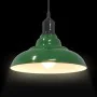 Lámpara colgante regulable en altura E27 verde brillante Ø 31cm by , Lamps - Ref: Foro24-4103437, Price: 35,33 €, Discount: %
