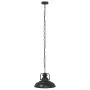 Lámpara colgante E27 negra Ø 31 cm Hierro by , Lamps - Ref: Foro24-4103456, Price: 52,61 €, Discount: %