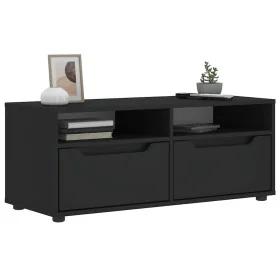Mueble de TV VISNES negro 100x40x38 cm madera de ingeniería by , TV Furniture - Ref: Foro24-4108293, Price: 117,50 €, Discoun...
