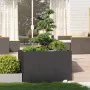 Jardinera acero negro 120x80x80 cm de , Maceteros y jardineras - Ref: Foro24-860787, Precio: 147,10 €, Descuento: %