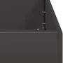Jardinera acero negro 120x80x80 cm de , Maceteros y jardineras - Ref: Foro24-860787, Precio: 147,10 €, Descuento: %