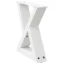 Patas para mesa de centro 2unidades acero blanco 40x(30-31,3)cm von , Tischbeine - Ref: Foro24-4012681, Preis: 65,97 €, Rabat...