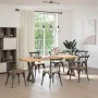 Patas para mesa de comedor 2 uds acero natural 50x(72-73,3) cm by , Table legs - Ref: Foro24-4012719, Price: 101,39 €, Discou...