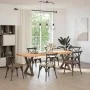 Patas para mesa de comedor 2 uds acero natural 80x(72-73,3) cm von , Tischbeine - Ref: Foro24-4012731, Preis: 120,13 €, Rabat...