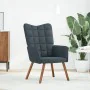 Sillón de relax de terciopelo gris oscuro by , Armchairs - Ref: Foro24-4016811, Price: 112,19 €, Discount: %