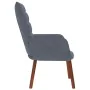 Sillón de relax de terciopelo gris oscuro by , Armchairs - Ref: Foro24-4016811, Price: 112,19 €, Discount: %