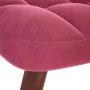 Sillón de relax con reposapiés terciopelo rojo tinto by , Armchairs - Ref: Foro24-4016826, Price: 103,59 €, Discount: %