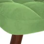 Sillón de relax con reposapiés terciopelo verde claro by , Armchairs - Ref: Foro24-4016824, Price: 134,94 €, Discount: %
