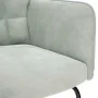 Silla mecedora de terciopelo gris claro by , Rocking chairs - Ref: Foro24-4016832, Price: 115,29 €, Discount: %