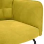 Silla mecedora de terciopelo amarillo by , Rocking chairs - Ref: Foro24-4016839, Price: 107,24 €, Discount: %