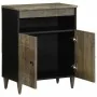 Aparador de madera maciza de mango 60x33x75 cm de , Aparadores - Ref: Foro24-4017817, Precio: 92,02 €, Descuento: %