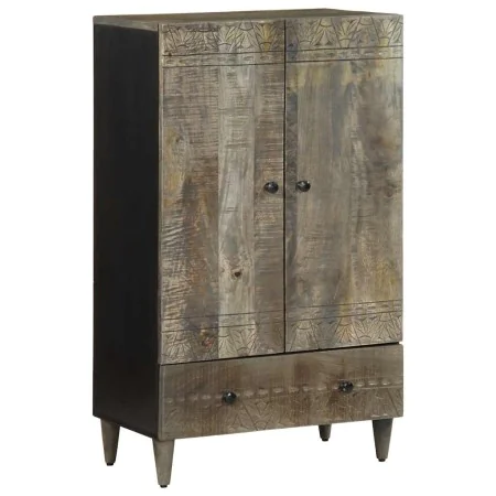 Aparador alto madera maciza de mango 60x33x110 cm by , Sideboards - Ref: Foro24-4017822, Price: 149,11 €, Discount: %