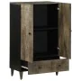 Aparador alto madera maciza de mango 60x33x110 cm by , Sideboards - Ref: Foro24-4017822, Price: 149,11 €, Discount: %