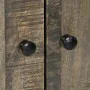 Aparador alto madera maciza de mango 60x33x110 cm by , Sideboards - Ref: Foro24-4017822, Price: 149,11 €, Discount: %