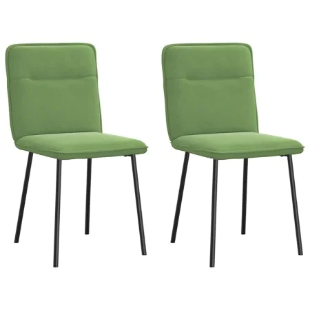 Sillas de comedor 2 unidades terciopelo verde claro by , dining chairs - Ref: Foro24-4101212, Price: 86,62 €, Discount: %