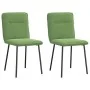 Sillas de comedor 2 unidades terciopelo verde claro by , dining chairs - Ref: Foro24-4101212, Price: 86,62 €, Discount: %