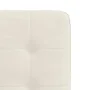 Sillas de comedor 2 unidades terciopelo crema de , Sillas de comedor - Ref: Foro24-4101066, Precio: 102,06 €, Descuento: %