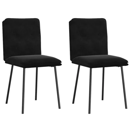 Sillas de comedor 2 unidades terciopelo negro von , Essstühle - Ref: Foro24-4101315, Preis: 88,87 €, Rabatt: %
