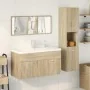 Juego de muebles de baño 4 pzas contrachapada roble Sonoma von , Badezimmermöbel - Ref: Foro24-3325025, Preis: 346,41 €, Raba...