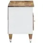 Mueble de TV madera maciza de mango 80x33,5x46 cm by , CD and DVD storage - Ref: Foro24-4018681, Price: 63,98 €, Discount: %