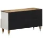 Mueble de TV madera maciza de mango 80x33,5x46 cm by , CD and DVD storage - Ref: Foro24-4018681, Price: 63,98 €, Discount: %