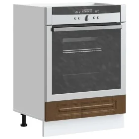 Mueble de horno Kalmar marrón roble madera reconstituida von , Küchenschränke - Ref: Foro24-853524, Preis: 62,12 €, Rabatt: %