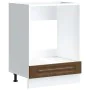 Mueble de horno Kalmar marrón roble madera reconstituida von , Küchenschränke - Ref: Foro24-853524, Preis: 62,12 €, Rabatt: %
