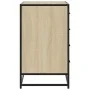 Cajonera de madera contrachapada color roble sonoma 70x41x70 cm by , Drawers - Ref: Foro24-849080, Price: 121,25 €, Discount: %