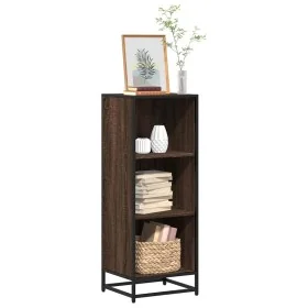 Estantería madera ingeniería roble marrón 40x35x107,5 cm by , Bookcases and shelves - Ref: Foro24-849113, Price: 80,10 €, Dis...