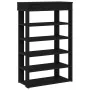 Mueble zapatero de madera de ingeniería negro 60x30x98 cm by , Shoe racks and shoe organizers - Ref: Foro24-859924, Price: 65...