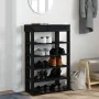 Mueble zapatero de madera de ingeniería negro 60x30x98 cm by , Shoe racks and shoe organizers - Ref: Foro24-859924, Price: 65...