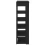 Mueble zapatero de madera de ingeniería negro 60x30x98 cm by , Shoe racks and shoe organizers - Ref: Foro24-859924, Price: 65...
