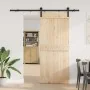 Kit de herrajes para puertas correderas acero negro 200 cm von , Türartikel - Ref: Foro24-4009749, Preis: 52,05 €, Rabatt: %