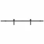 Kit de herrajes para puertas correderas acero negro 200 cm von , Türartikel - Ref: Foro24-4009749, Preis: 52,05 €, Rabatt: %