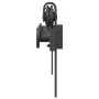 Kit de herrajes para puertas correderas acero negro 200 cm von , Türartikel - Ref: Foro24-4009749, Preis: 52,05 €, Rabatt: %