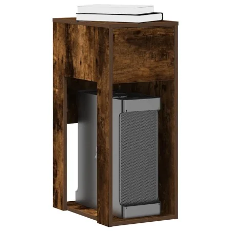 Torre de ordenador con cajón roble ahumado 30x44x74 cm by , Desks - Ref: Foro24-858735, Price: 53,63 €, Discount: %