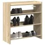 Mueble zapatero madera contrachapada roble sonoma 60x25x62 cm by , Shoe racks and shoe organizers - Ref: Foro24-859889, Price...