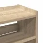 Mueble zapatero madera contrachapada roble sonoma 60x25x62 cm by , Shoe racks and shoe organizers - Ref: Foro24-859889, Price...